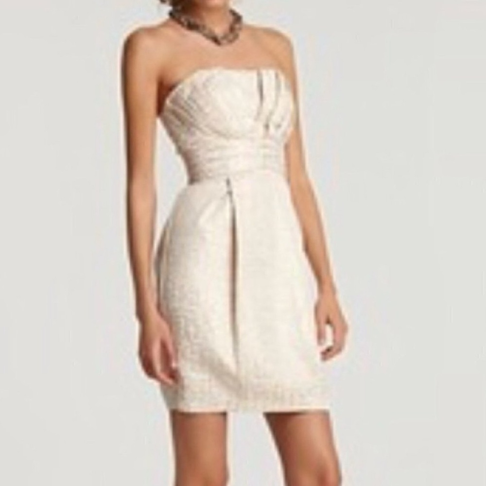 Max & Cleo Strapless Minidress